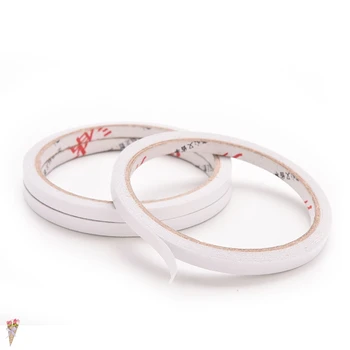 

2 Rolls/set 6mm Double-Sided Tape Adhesive Tape Strong Adhesive Sticker for Office Stationery