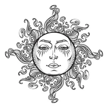 

2021 Blessing Sun God Moon Stars Pattern Magic Clear Stamp for Scrapbooking Transparent Silicone Rubber DIY Photo Album Decor