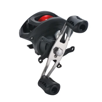 

Bait Casting Reel 12kg Max Drag Power Sea Fishing Jig Vessel 17 +1 BB 7.2:1 Aluminium Alloy Body Carretilha De Pesca Hand Wheels