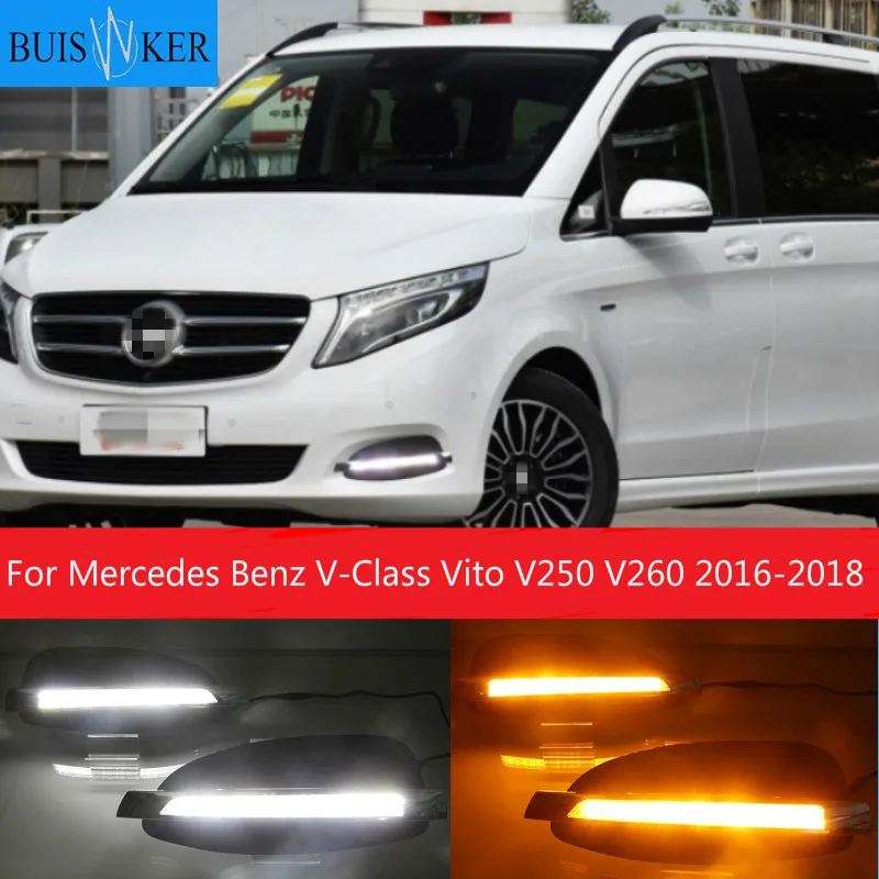 2 шт. Светодиодный дневной светильник автомобильные аксессуары 12V DRL