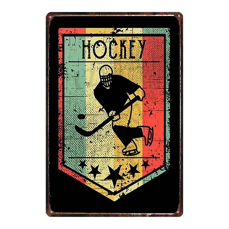  Penalty Box 6x12 Metal Sign for Hockey Design Sports Decor :  Home & Kitchen