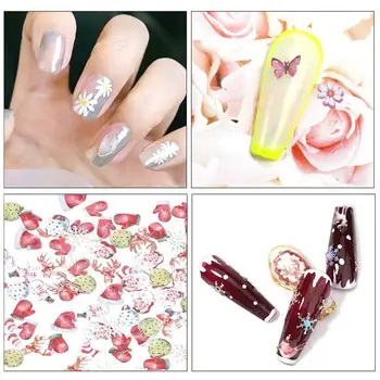 

1Box 3D Slices Nail Decorations Mixed Styles Polymer Soft Nail Nail Clay Decoration Nail Patch Art Manicure BlingBli Design C2Z6