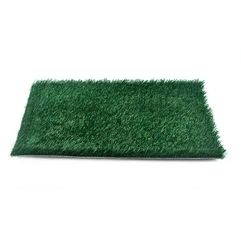 

Practical Artificial Grass Bathroom Mat for Puppies and Small Pets- Portable Potty Trainer for Indoor and Outdoor Use
