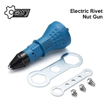 Electric Pull Drill Riveter Conversion Adapter Rivet Nozzle Nut Guns Riveting Drill Adaptor Nut Tool Multifunction Nail Gun Tool