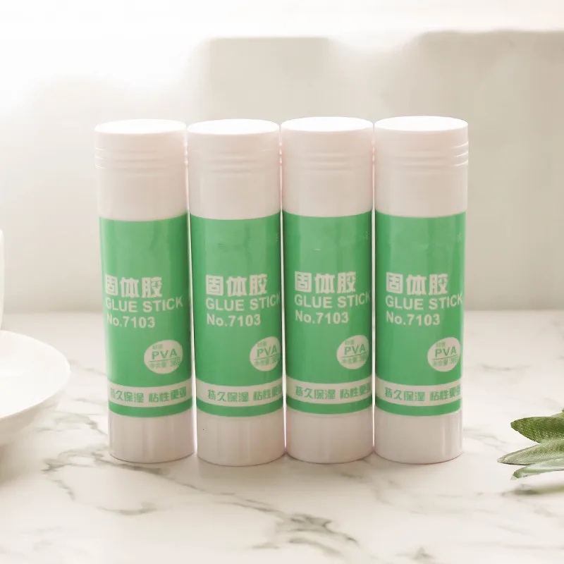 White Solid Glue Strong Quick-drying Sticky Good Diy Manual Stick School&amp Office Stationery Children Student Supplies 21g | Канцтовары