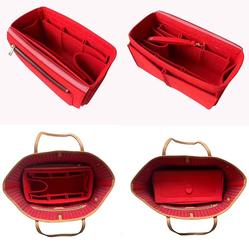Скоростной кошелек органайзер для Neverfull PM мм GM сумка тоут внутренняя (с откидной