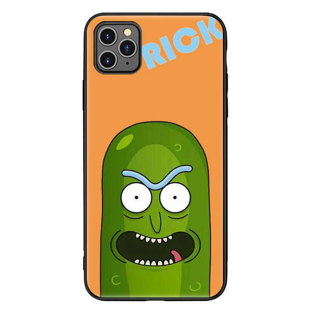 Красочный силиконовый чехол для телефона Rick and marty для iphone 11 pro max xr x xs max 8 plus 7 7plus 8 plus 6 6s противоударный чехол - Цвет: P0310G