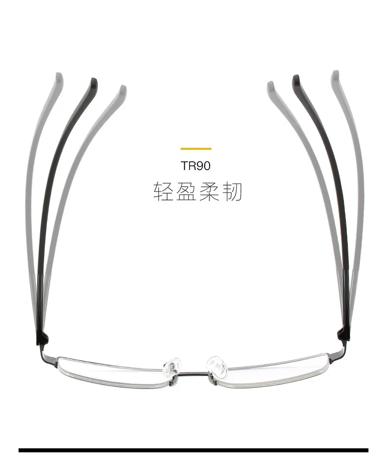Photochromic rogressive Multifocal Lens Reading Glasses Men Presbyopia Hyperopia Bifocal Glasses Reading mirro FML