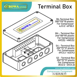 S4 терминала коробка для небольшой bitzer Малый Octagon компрессор