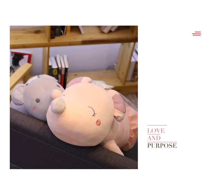 50-100 см Мультяшные голые медведи Liegen bйr Gefüllte Grizzly Grau Weiß bäpanda plusch Spielzeug feur kind er kawaii Puppe feur kind