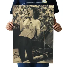 [A17] Пэтти Смит Ностальгический ретро плакат из крафт-бумаги Крытый Бар Кафе декоративная живопись