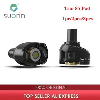 

1-3pcs Original Suorin Trio 85 Cartridge Pod for Suorin Trio 85 Kit with 5ml Capacity & Replaceable Coil System E-cig vaporizer