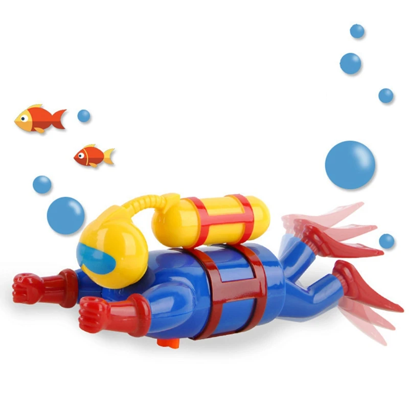 1 шт. Dive Diver на цепочке игра в голову Fuuny игрушка для воды для детей забавные игрушки для детские игрушки для ванной игрушки игры прекрасный подарок