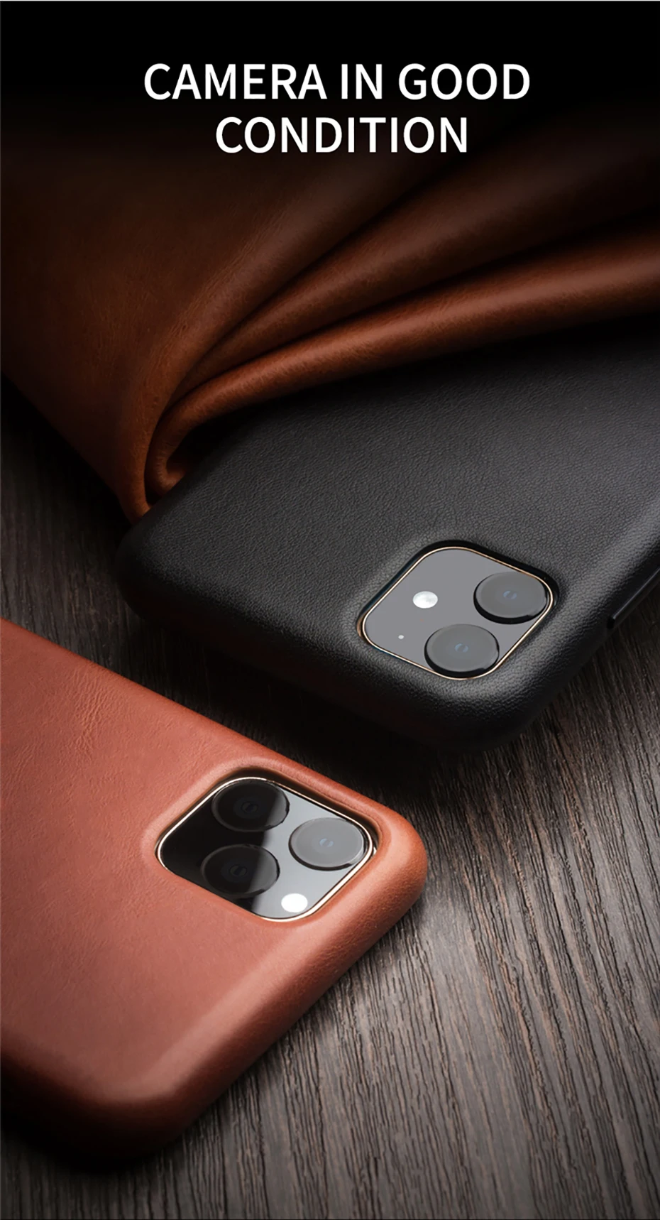 3 цвета, тонкий чехол для телефона из натуральной кожи для iPhone 11/11 Pro, модная Антидетонационная задняя крышка ручной работы для iPhone 11 Pro Max