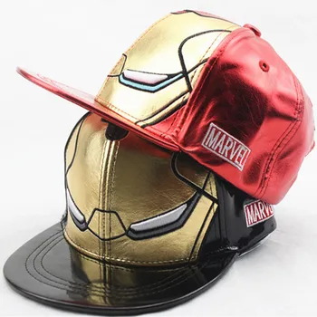 

iron Man Hats For boys Kids Caps Summer children's sun visor baseball caps Kids Hats Cute Boys Hats Adjustable 2-8Y Snapback