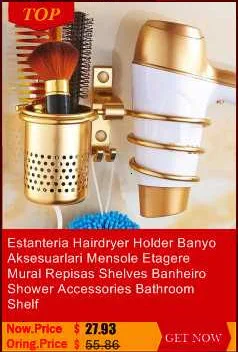 Estante Prateleira Parede Etagere Lazienka Estanteria Rotatable Salle De Bain Wall Shower Accessories Towel Rack Bathroom Shelf