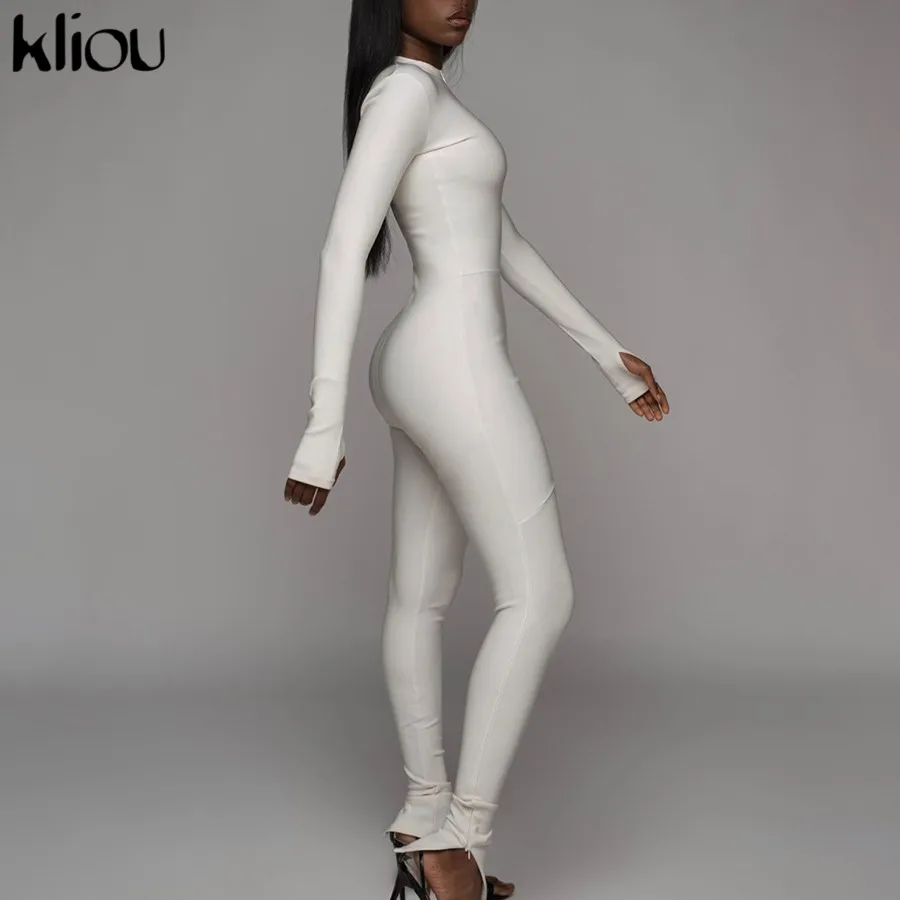 white bodycon jumpsuit