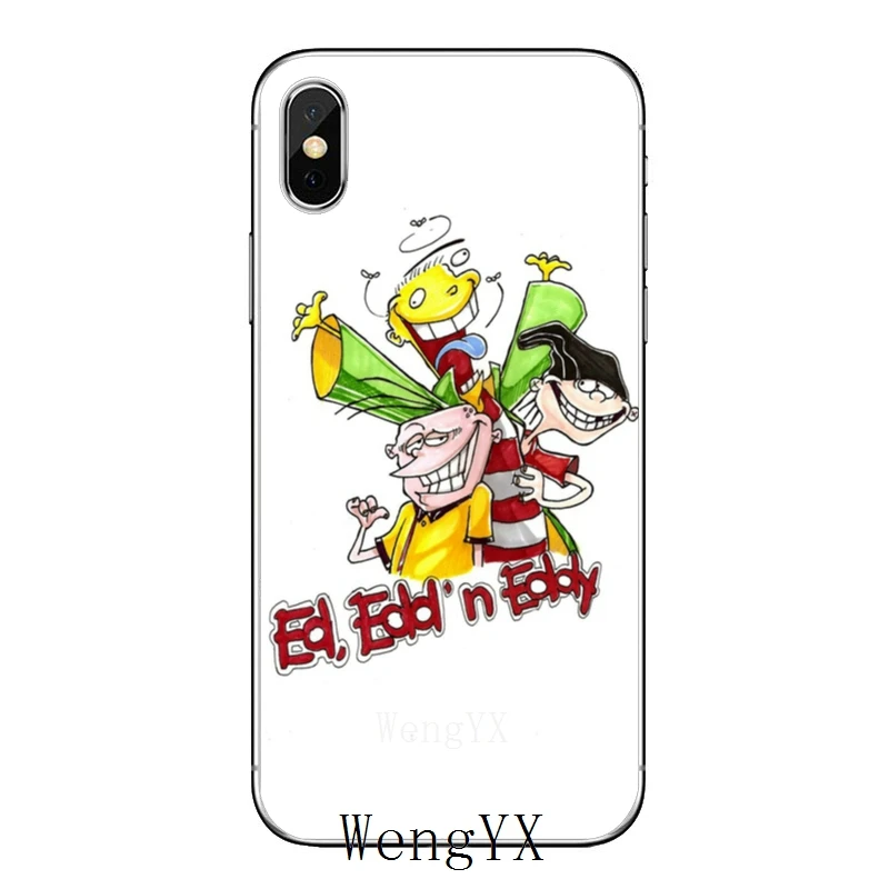 Для iPhone 11 pro XR X XS Max 8 7 6s plus SE 5s 5c iPod Touch 5 6 прозрачный чехол ed edd n eddy - Цвет: ed-edd-n-eddy-A-05