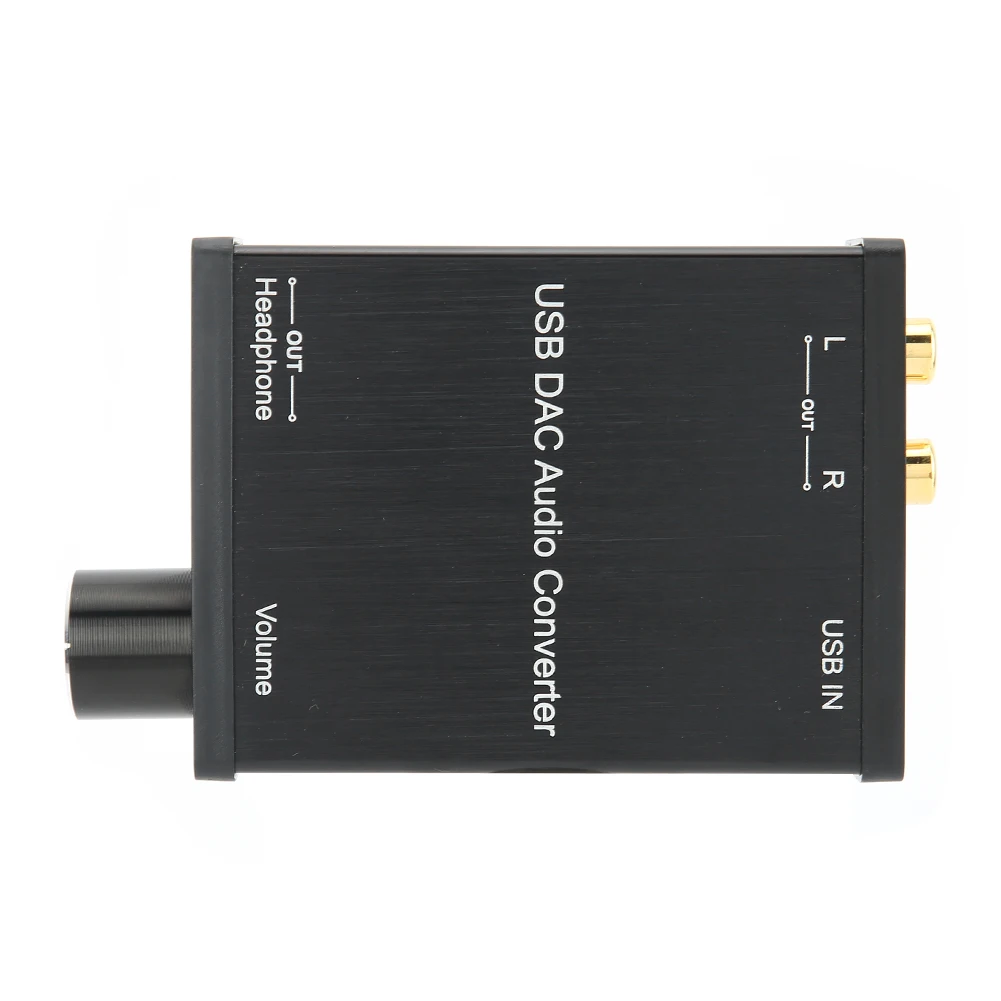GV 022 USB звуковая карта Plug and Play DAC аудио конвертер адаптер для настольного ноутбука