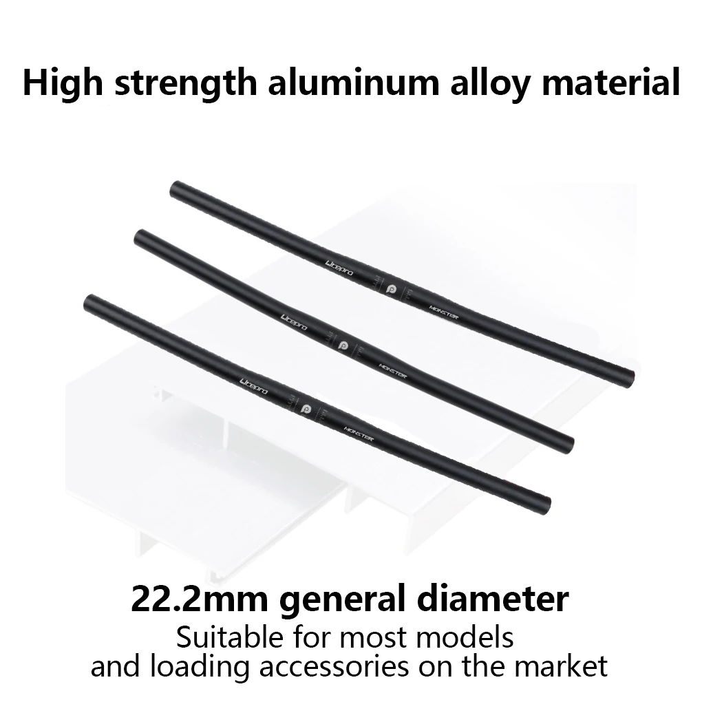 25.4 X 540/580mm Bicycle Handle Aluminum Alloy Folding Handlebar Ultra-light Straight Road Bike Bar Bicycle Accessories