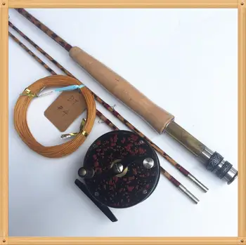 

ZHUSRODS Classic three-piece set: fly rod+fly reel+fly line 7'0"（Collectibles）