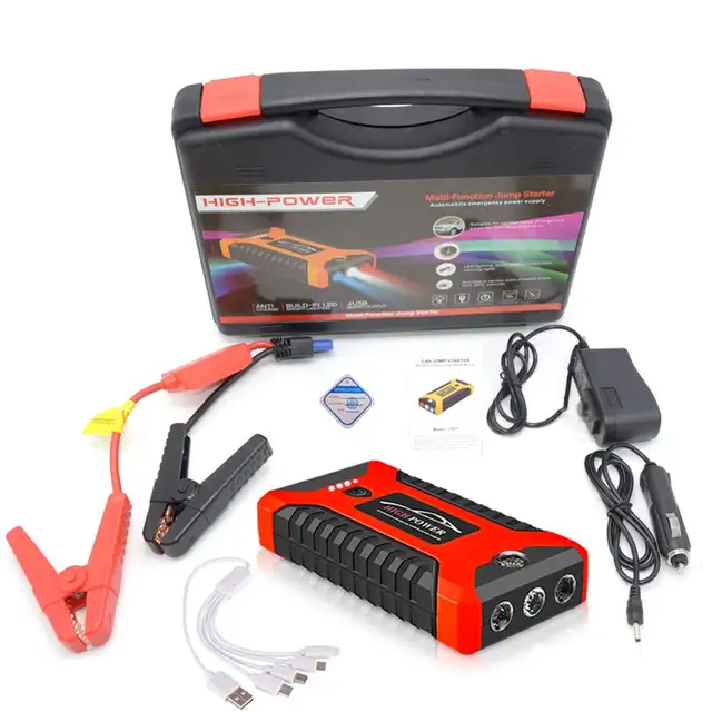 Rongzhan 12V 16800mAh portable voiture Jump Starter Pack Booster Chargeur Batterie Power Bank