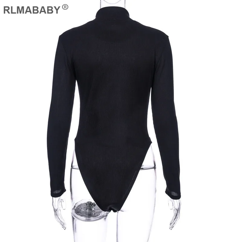RLMABABY, с высоким воротом, с длинным рукавом, в сетку, в стиле пэчворк, сексуальный боди с длинным рукавом, комбинезон в обтяжку, Осень-зима, женский боди, Топ