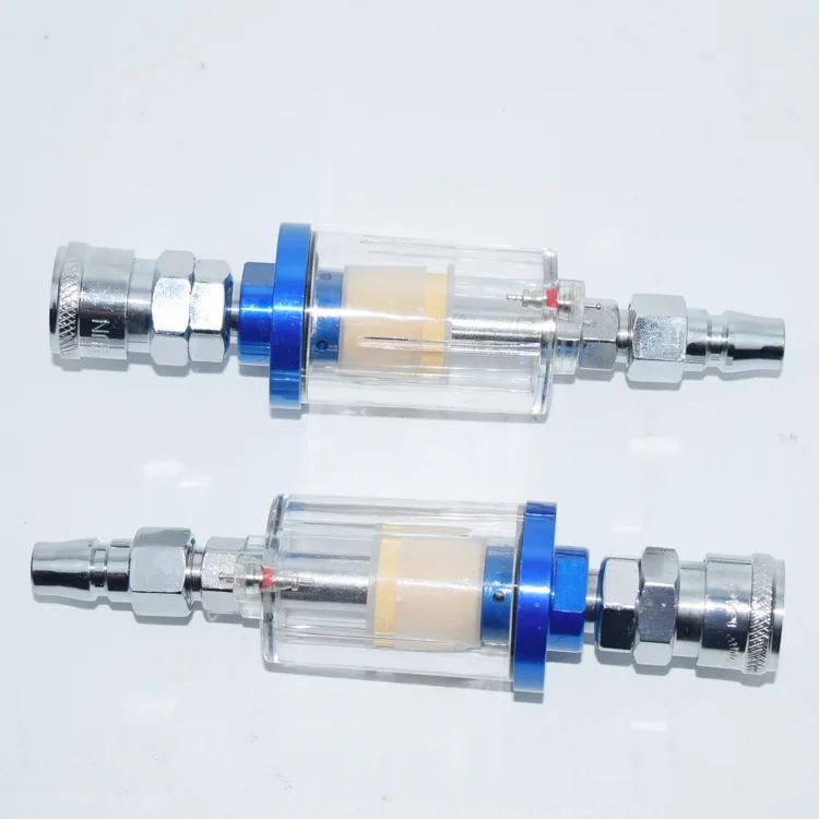 1PC 1/4'' Oil Water Separator Inline Air Hose Filter Moisture Trap For Compressor Spray Paint Gun Pneumatic Parts high pressure 1PC 1/4'' Oil Water Separator Inline Air Hose Filter Moisture Trap For Compressor Spray Paint Gun Pneumatic Parts high pressure