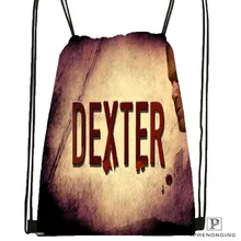 Пользовательские dexter_cosplay_blood_wings походная сумка на шнурке милый рюкзак для детей(черная спинка) 31x40 см#20180611-02-73