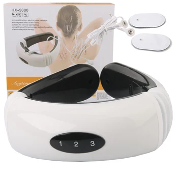 

Electric Pulse Back and Neck Massager Far Infrared Heating Pain Relief Tool Health Care Relaxation Multifunctional Physiotherap