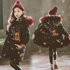 2 6 8 12 Years Fashion Children Jackets For Teenage Girls Winter Warm Parkas Coats For Girl Fur Hooded Thick Outerwear Clothing ► Photo 3/6