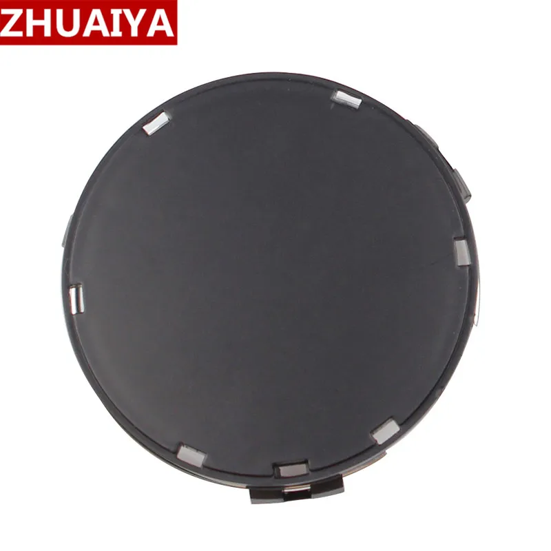 20 шт./лот, 75 мм, черные, серебристые колпачки для колес, колпачки для ...