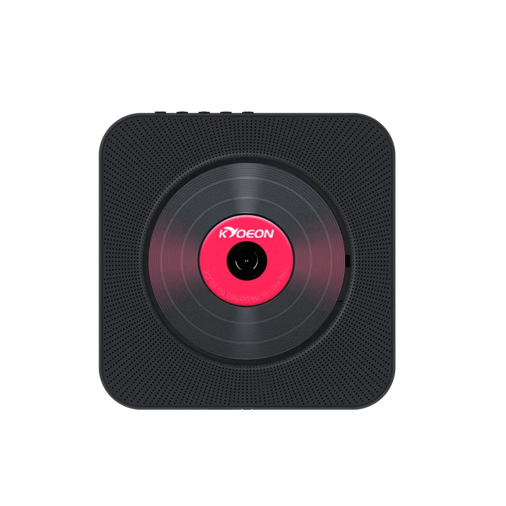 Black Настенный Bluetooth CD плеер беспроводной Hifi Pull переключатель динамик Soundbox комплект дистанционного управления - Цвет: Black