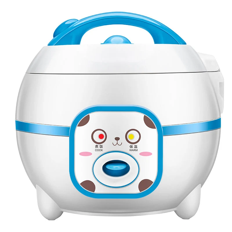 

1.6L Mini Rice Cooker 220V Electric Heating Lunch box Stew Soup Noodles portable Cooking pot Porridge Cooking Machine steamer