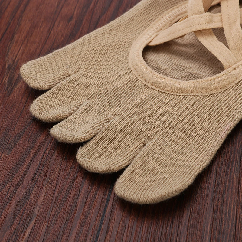 Women Anti-Slip Bandage Pilates Socks Five Toes Women's Yoga Socks Ladies Fitness Dance Ballet Quick-Dry Sock for Yoga Studio 26 Hef9ca6d1e78444b79aaea64d32ec9643P