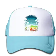 HHNYL дождь лес сетки кепки водителя грузовика бейсболки s регулируемая для детей малышей