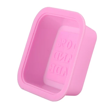 

New Square Silicone Handmade Soap Mold, DIY Cake Mold (Color Randomly)