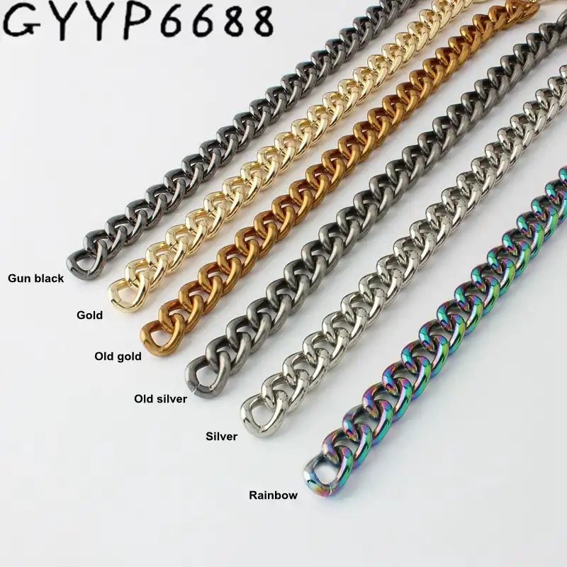 silver chain for purse