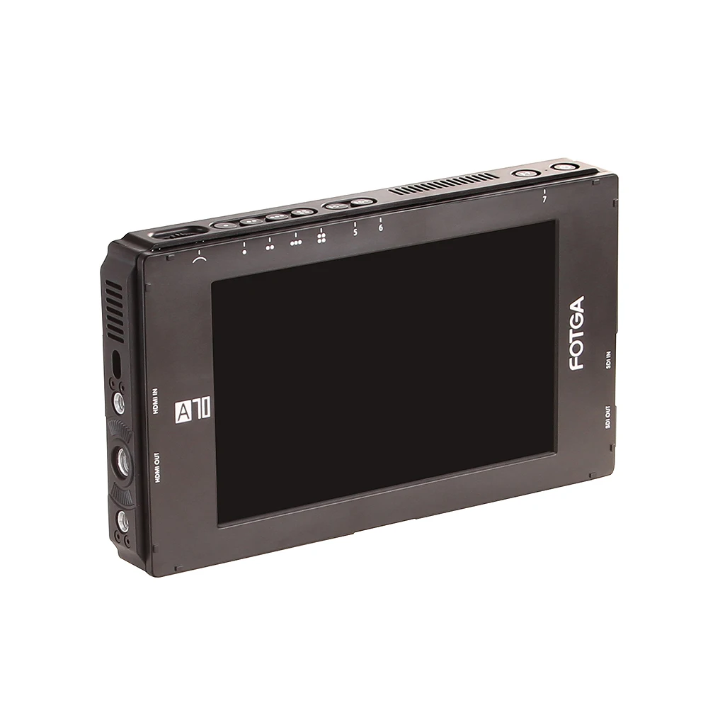 FOTGA Dp 500 III A70TLS 7" IPS cámara presentó Video Monitor 4K Pantalla Táctil 3D Lut 