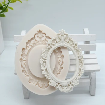 

Luyou DIY Frame Silicone Resin Molds Pastry Cake Decorating Tools ,Fondant For Bakeware ,Kitchen Baking Accessories FM1991