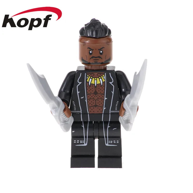 Одиночная супер героев строительные блоки Черная пантера M'baku Shuri Killmonger кирпичи Фигурки игрушки для детей XH 857 - Цвет: 860 Without Box