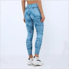 Горячая распродажа Новое поступление настенные трещины 3D спортивные цифровые принты леггинсы дышащие впитывающие пот Высокая талия тренировочные брюки для женщин