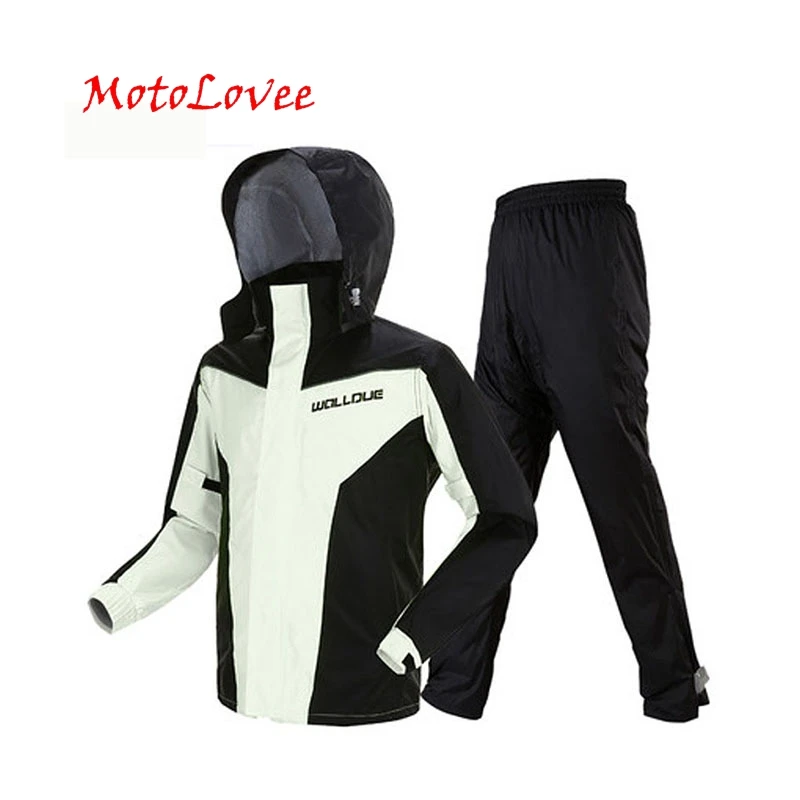 

2022 NEW Men's Travel Rainstorm-proof Motorcycle Raincoat Suit Women's Fashion Raincoat Rain Pants Suits Outdoor Riding