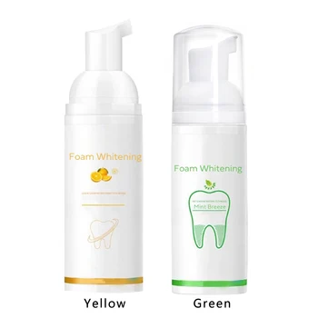 

Fruit Flavor Natural Foam Health Dental Care Oral Hygiene Mouthwash Stains Removal Tooth Cleaning Fresh Breath Mousse Toothpaste
