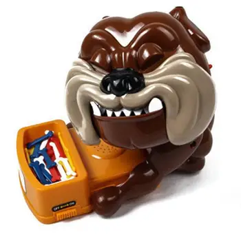 

Dog Bite Finger Toy Funny Party Game Novelty Jokes Tricky Toys Practical Jokes Toy Electric Mouth Bite Toy