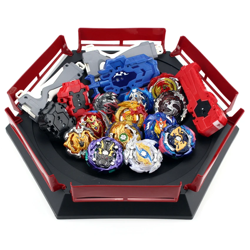 

TAKARA TOMY Combination Beyblade Burst Set Toys Beyblades Arena Bayblade Metal Fusion 4D with Launcher Spinning Top Toys