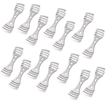 

Metal Candle Wick Centering Device Pack of 14Pcs Stainless Steel Candle Core Holder for Making