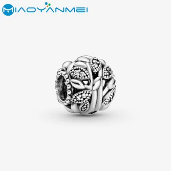 

Mother's Day Gift 925 Sterling Silver Beads Openwork Mother Tree Charm fit Original PandoraBracelets Women DIY Fashion Jewelry