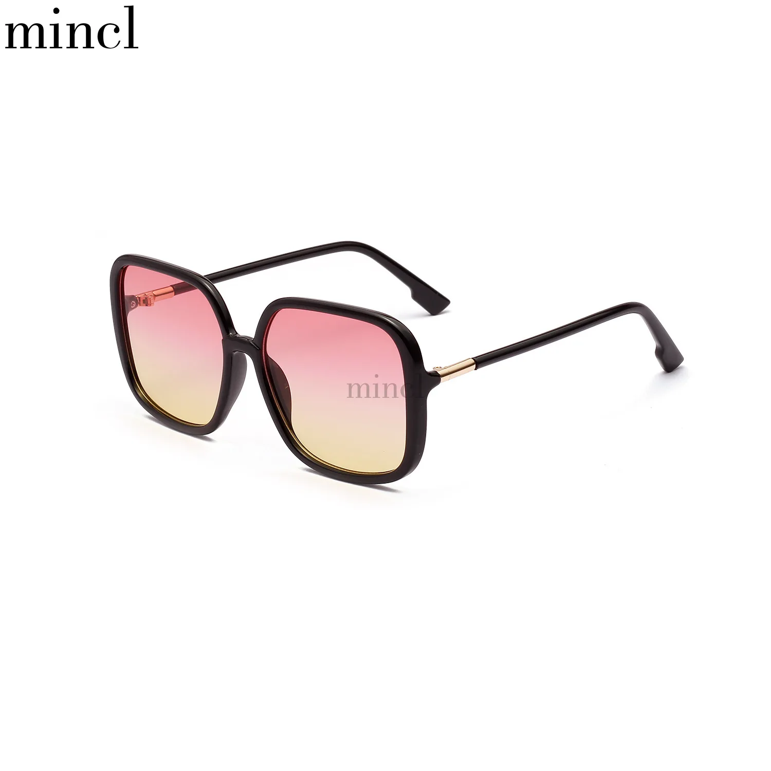 Новые Популярные Модные солнцезащитные очки без оправы женские брендовые дизайнерские винтажные летние красные черные прямоугольные очки UV400 женские очки UV400 NX