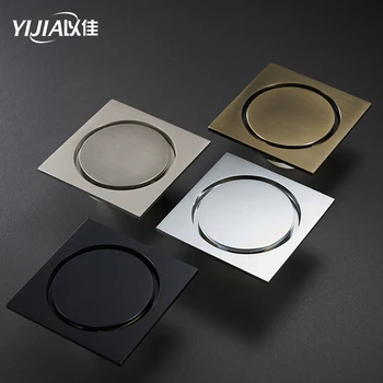 

Cheap price modern bathroom square invisible floor drain Anti-odor Bathroom Floor Drain with Cover